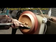 Diamond Shape Radius Carbide Tipp-Holz-Drehenmeißel ODM-Soem